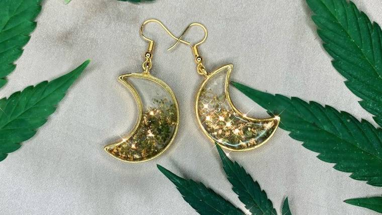 half moon earrings