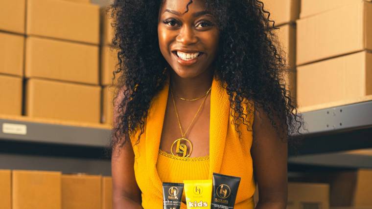 Shontay Lundy, founder of Black Girl Sunscreen