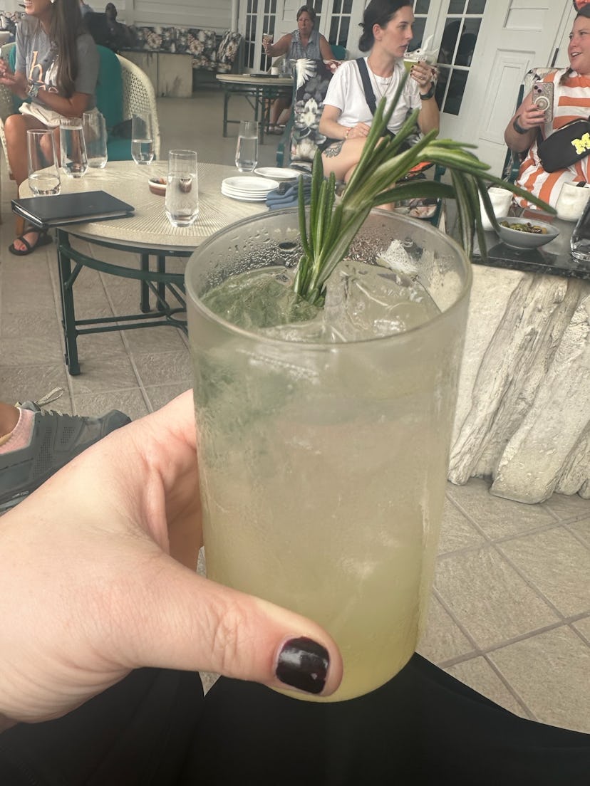 Rosemary Cooler @ The Enchanted Rose at The Grand Floridian