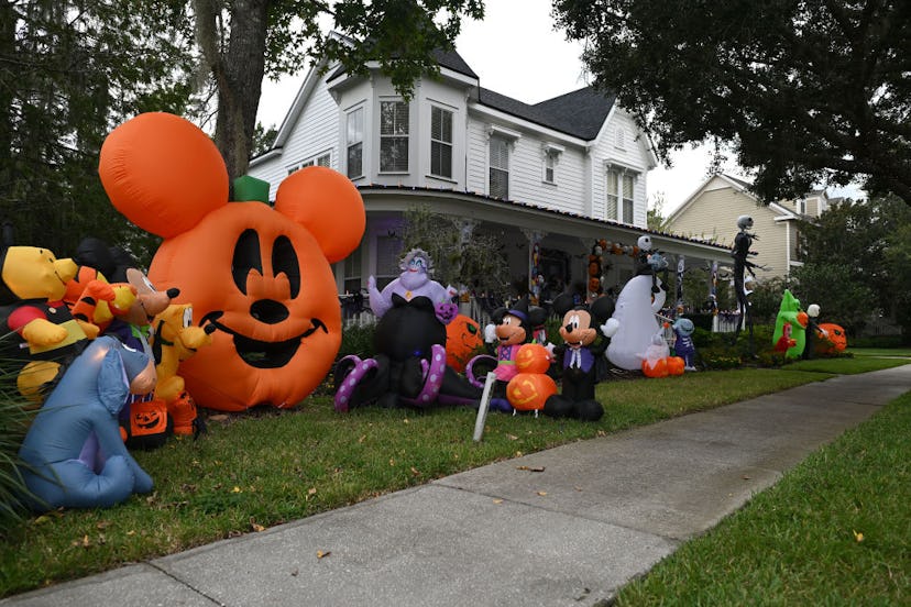 Celebration, Florida, Halloween decorations