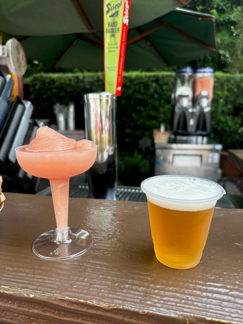 drinks at Epcot