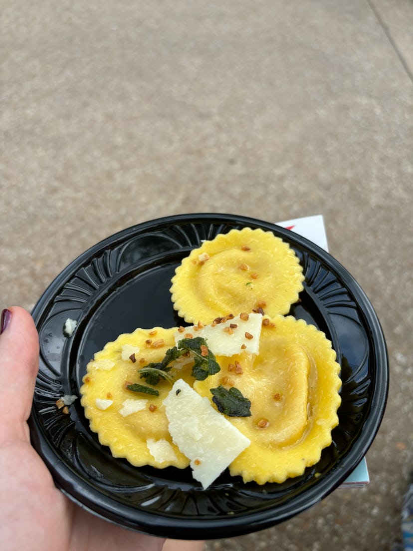 Pumpkin Mascarpone Ravioli