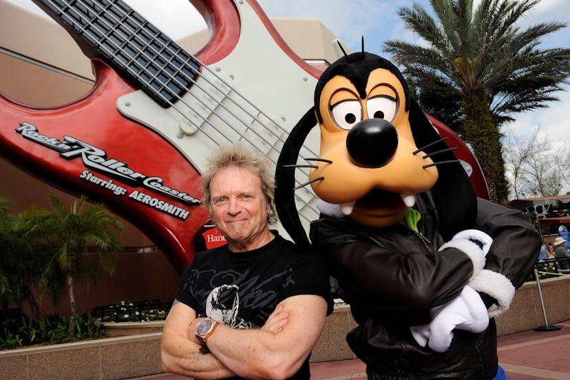 LAKE BUENA VISTA, FL - FEBRUARY 25:  In this handout photo provided by Disney, Aerosmith drummer Joe...